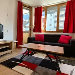  Apartment Chamois De Chamonix, Confortable 2 Pieces, Balcon, Parking Gratuit
